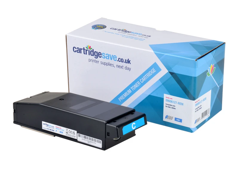 Compatible Oki 09006127 Cyan Toner Cartridge - (09006127)