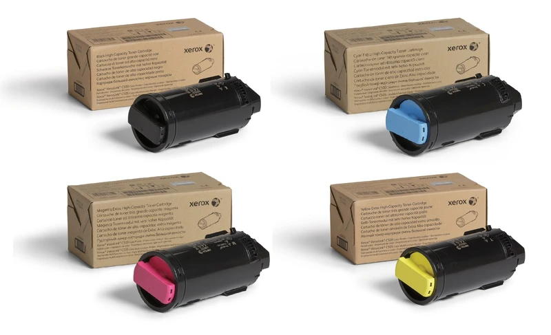 Xerox 106R0387 High Capacity Black and 3x Extra High Capacity Colour Toner Cartridge Multipack