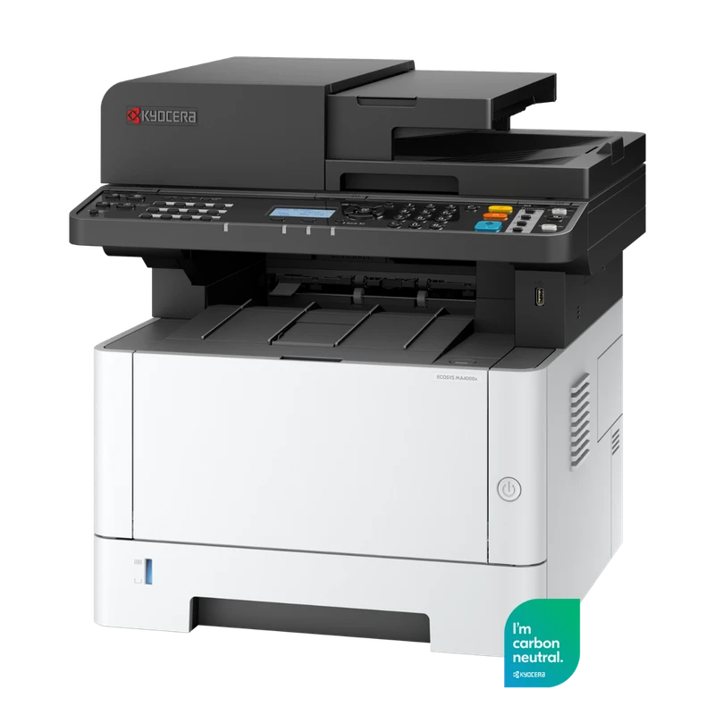 Kyocera ECOSYS MA4000x Mono Laser Printer