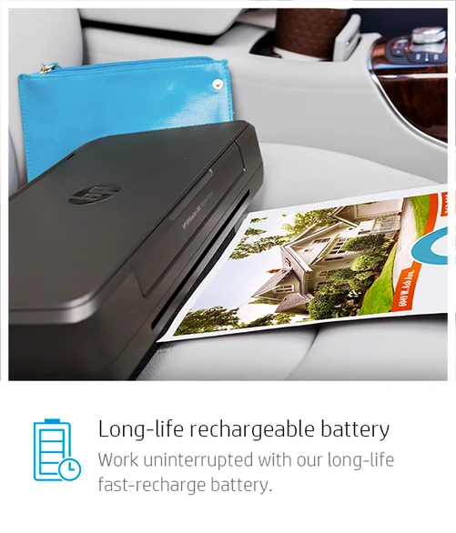 HP OfficeJet 200 Mobile Thermal Inkjet Colour Printer