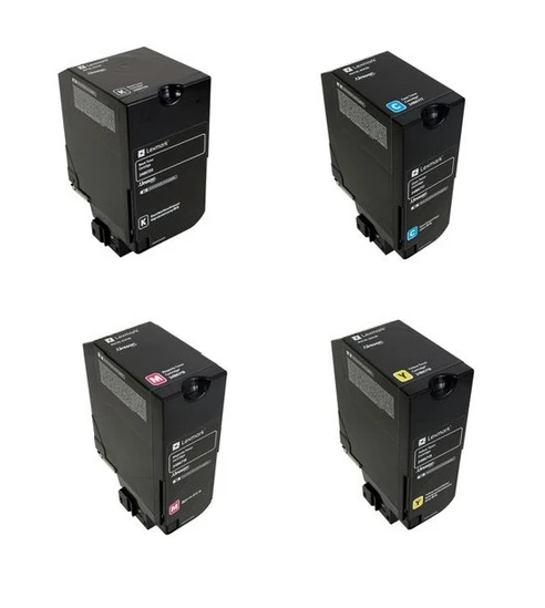 Lexmark 24B671 4 Colour Toner Cartridge Multipack - (contains 24B6717, 24B6718, 24B6719 & 24B6720)