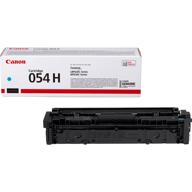 Canon 054H High Capacity Cyan Toner Cartridge - (3027C002)