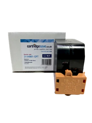 Compatible Quadient 3114991 Blue Ink Cartridge