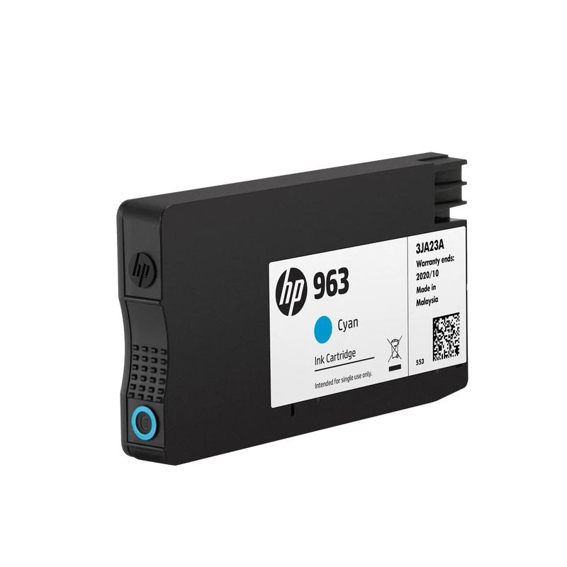 HP 963 Cyan Ink Cartridge (3JA23AE)