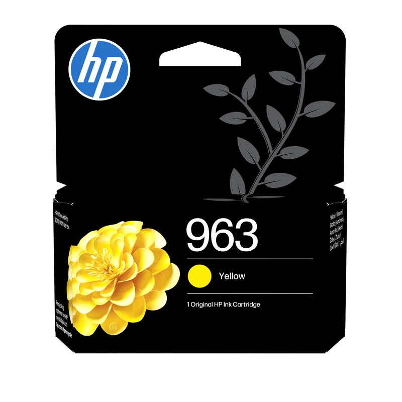 HP 963 Yellow Ink Cartridge (3JA25AE)