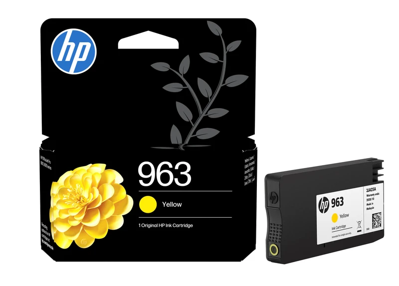 HP 963 Yellow Ink Cartridge (3JA25AE)