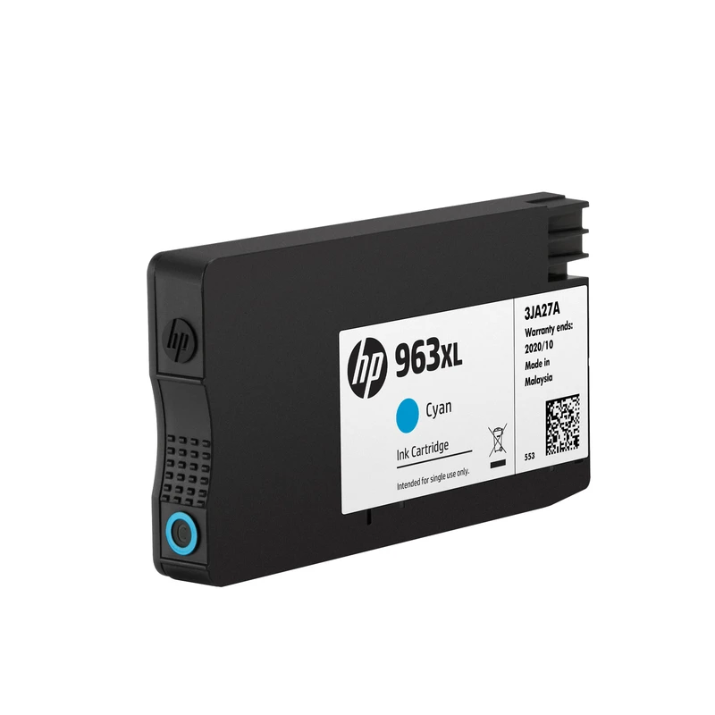 HP 963XL High Capacity Cyan Ink Cartridge (3JA27AE)