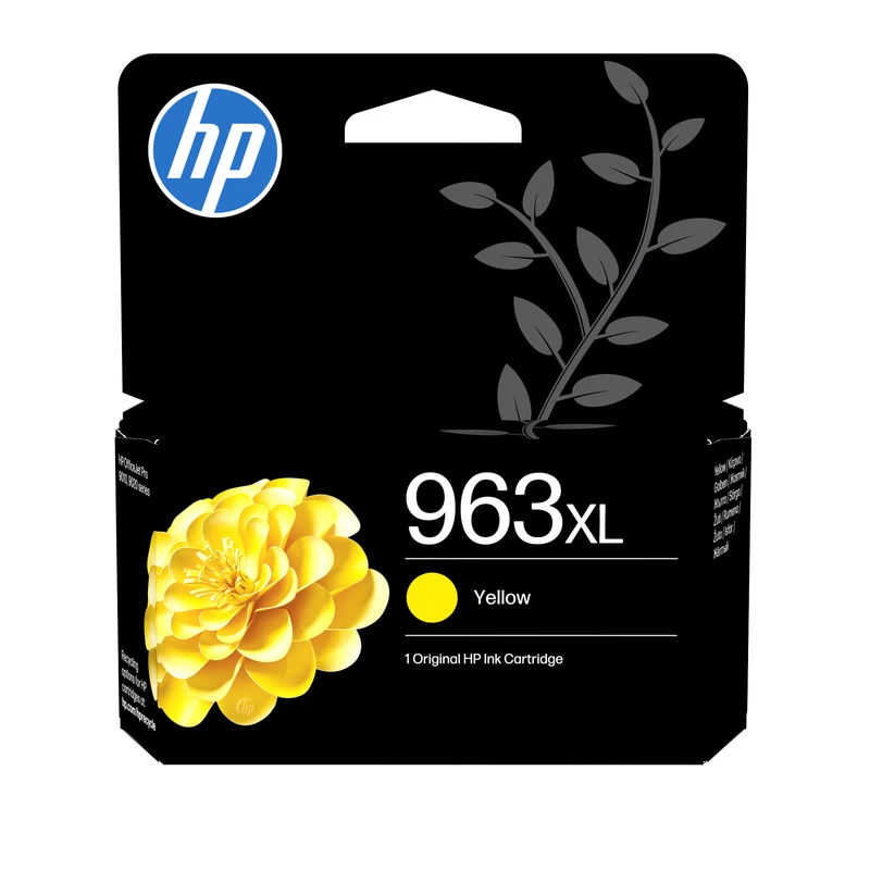 HP 963XL High Capacity Yellow Ink Cartridge - (3JA29AE)