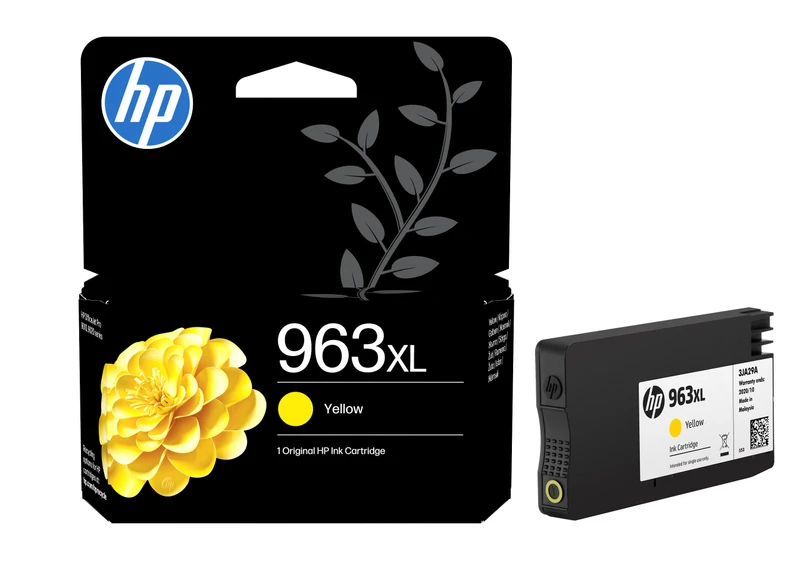 HP 963XL High Capacity Yellow Ink Cartridge - (3JA29AE)