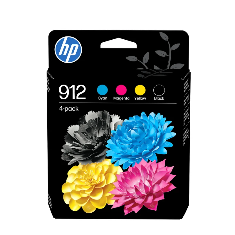 HP 912 4 Colour CMYK Ink Cartridge Multipack (6ZC74AE)