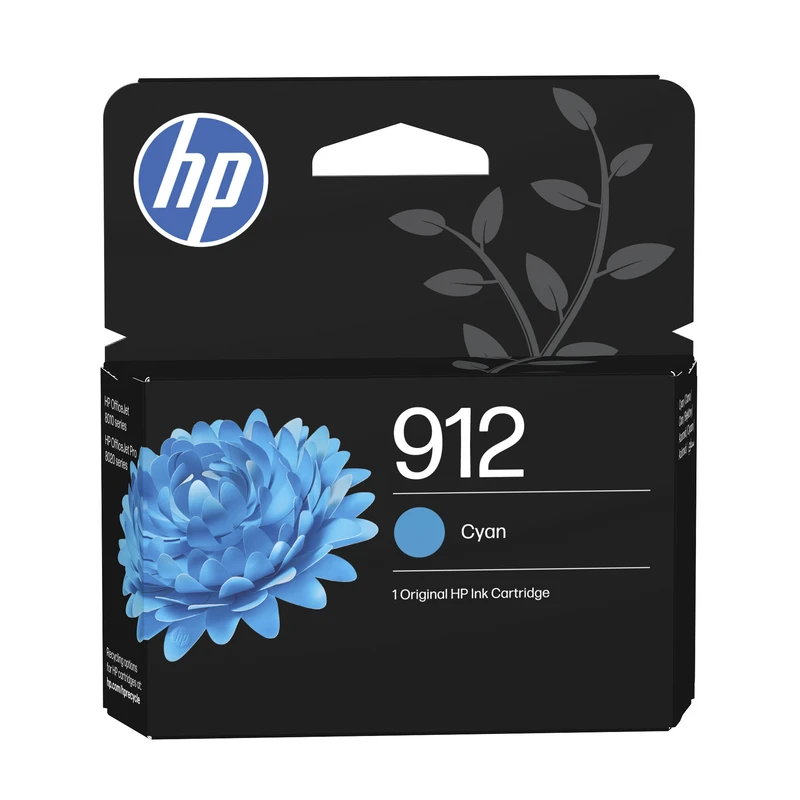 HP 912 Cyan Ink Cartridge - (3YL77AE)