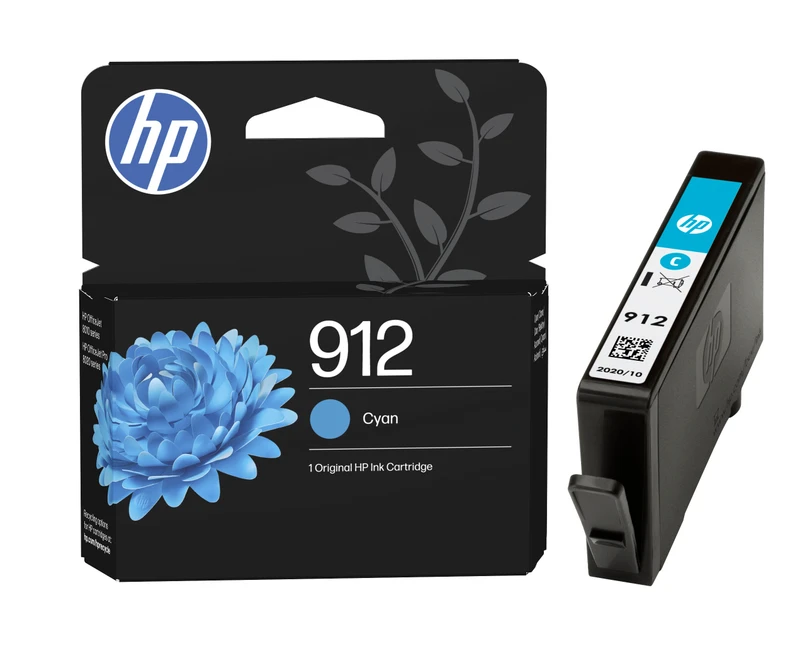 HP 912 Cyan Ink Cartridge - (3YL77AE)