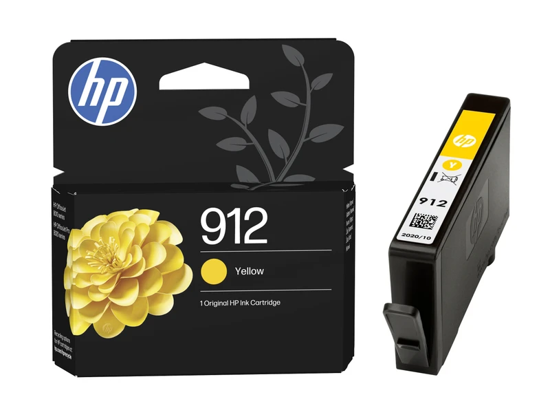 HP 912 Yellow Ink Cartridge - (3YL79AE)