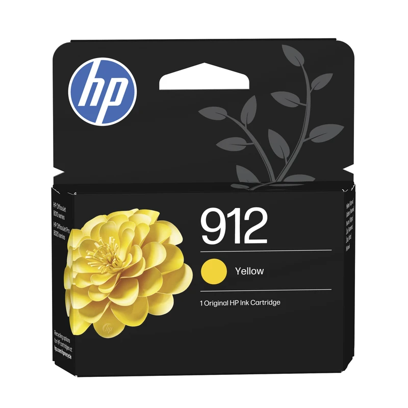HP 912 Yellow Ink Cartridge - (3YL79AE)