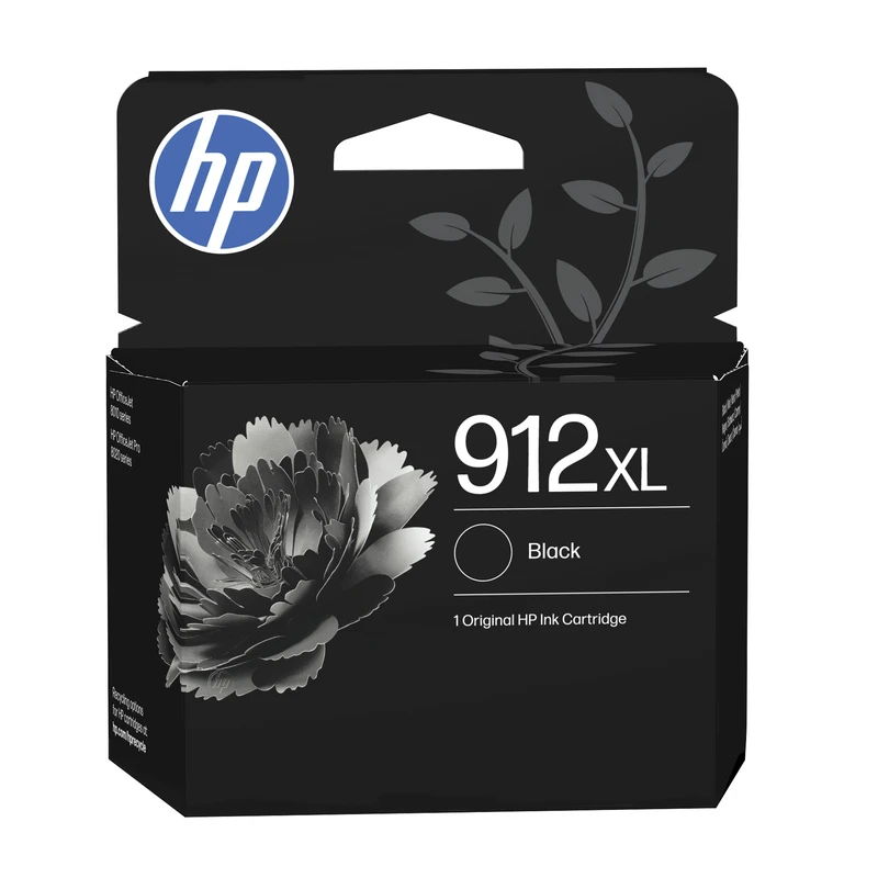 HP 912XL High Capacity Black Ink Cartridge - (3YL84AE)