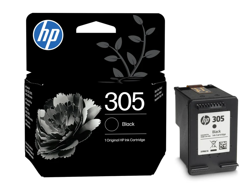 HP 305 Black Ink Cartridge (3YM61AE)