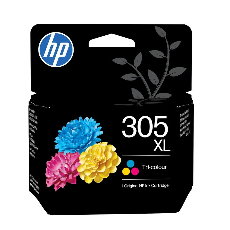 HP 305XL High Capacity Tri-Colour Ink Cartridge - (3YM63AE)