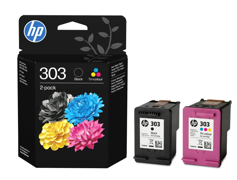 HP 303 Black & Tri-Colour Ink Cartridge Multipack (3YM92AE)
