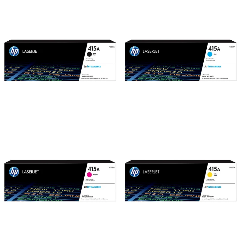 HP 415A 4 Colour Toner Cartridge Multipack