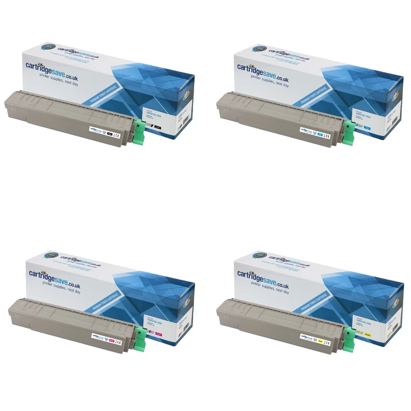 Compatible OKI 4405916 4 Colour Toner Cartridge Multipack