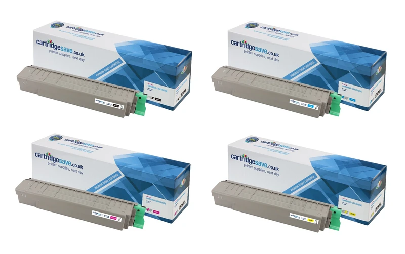 Compatible OKI 4405925 4 Colour Toner Cartridge High Capacity Multipack
