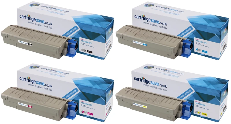 Compatible Oki 4431530 4 Colour Toner Cartridge Multipack