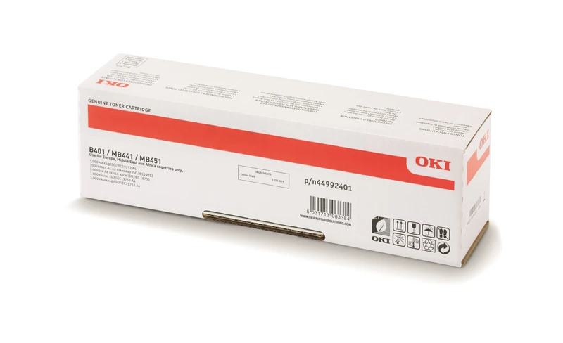 OKI 44992401 Black Toner Cartridge