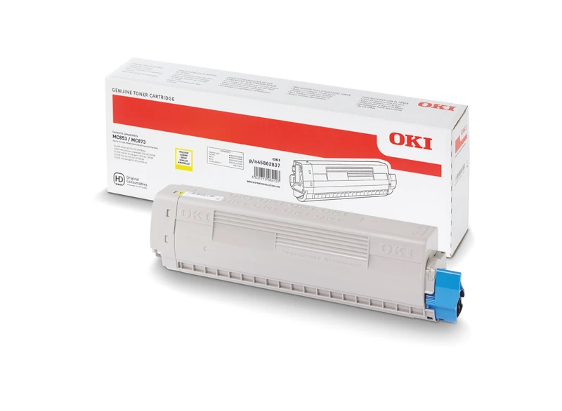 Oki 45862837 Yellow Toner Cartridge