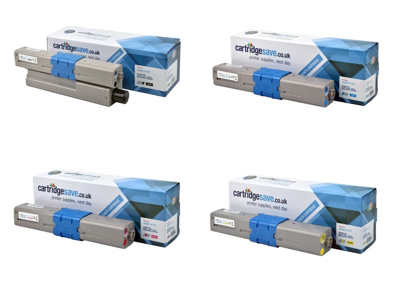Compatible Oki 4650871 4 Colour Toner Cartridge Multipack