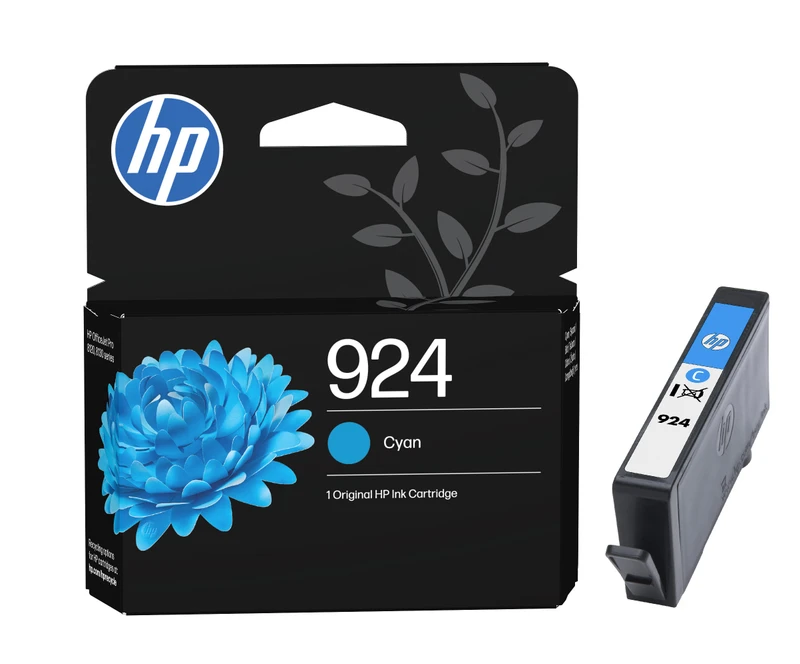 HP 924 Cyan Ink Cartridge - (4K0U3NE)