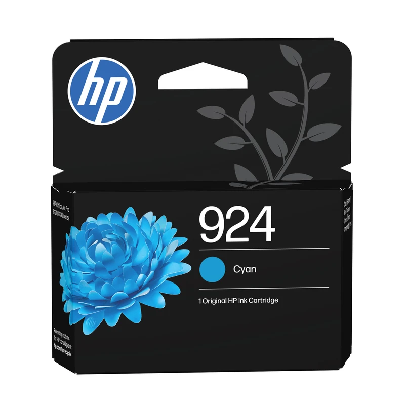 HP 924 Cyan Ink Cartridge - (4K0U3NE)