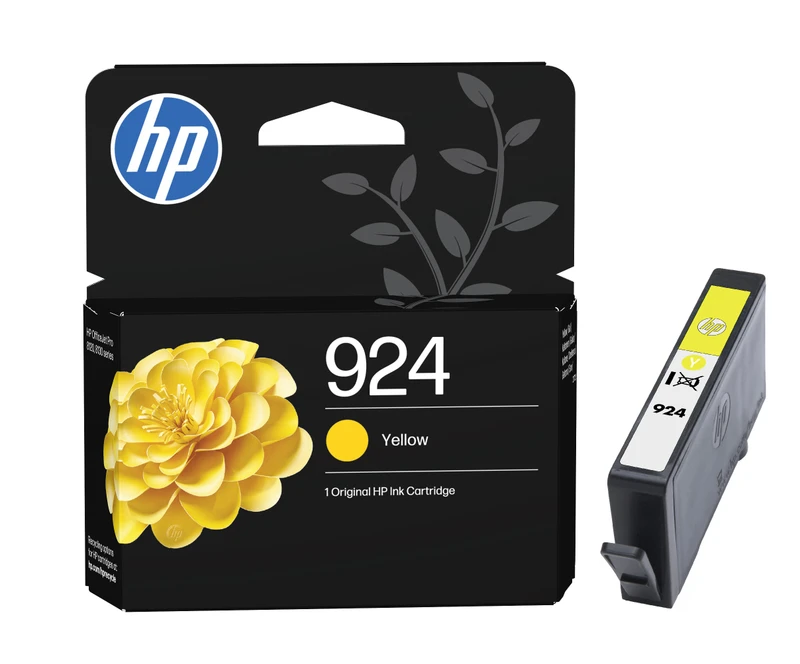 HP 924 Yellow Ink Cartridge - (4K0U5NE)