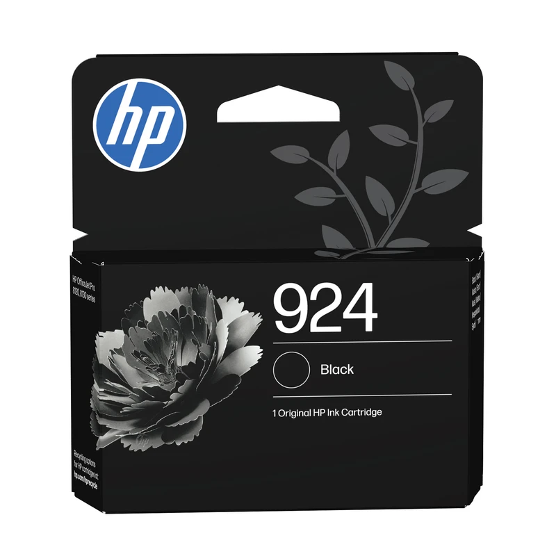 HP 924 Black Ink Cartridge - (4K0U6NE)