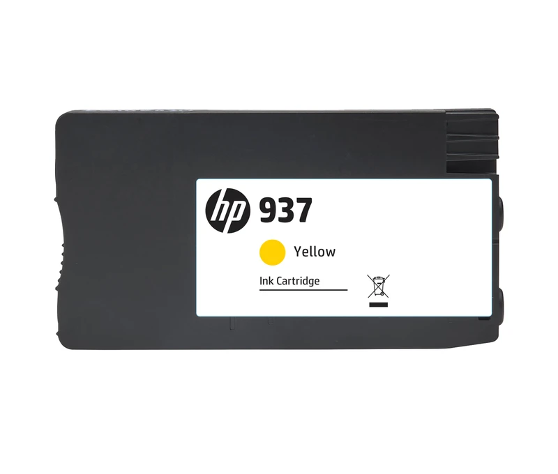HP 937 Yellow Ink Cartridge - (4S6W4NE)