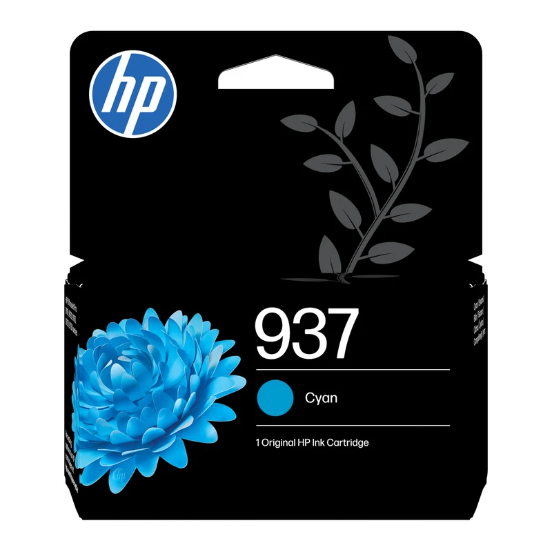 HP 937 Cyan Ink Cartridge - (4S6W2NE)