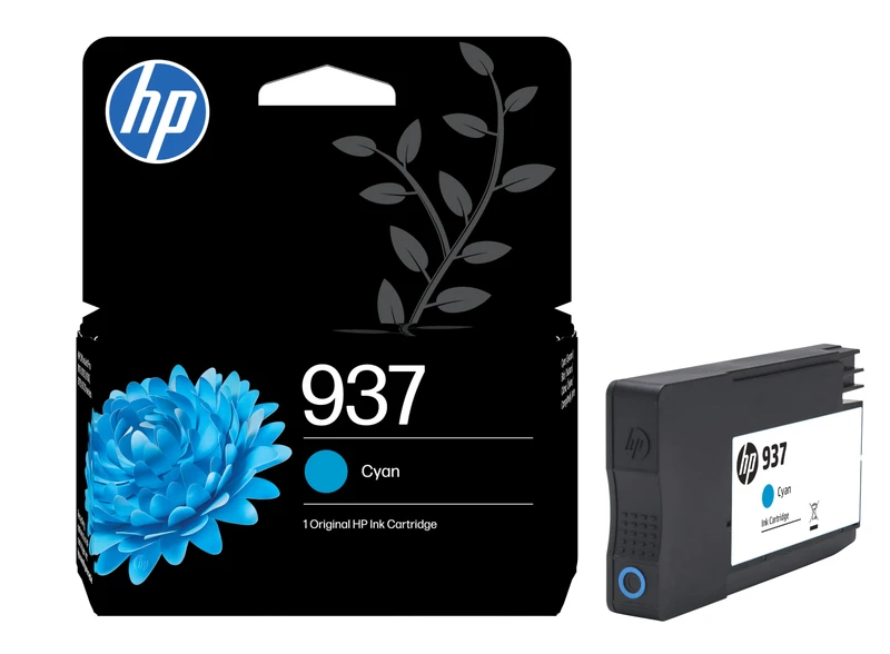 HP 937 Cyan Ink Cartridge - (4S6W2NE)