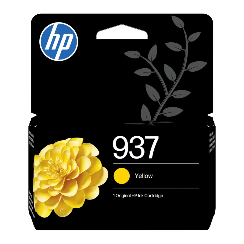 HP 937 Yellow Ink Cartridge - (4S6W4NE)