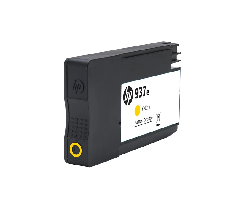 HP 937e EvoMore High Capacity Yellow Ink Cartridge - (4S6W8NE)