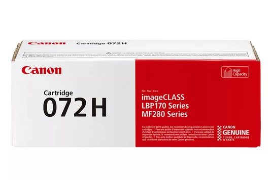 Canon High Capacity 072H Black Toner Cartridge - (5648C002)