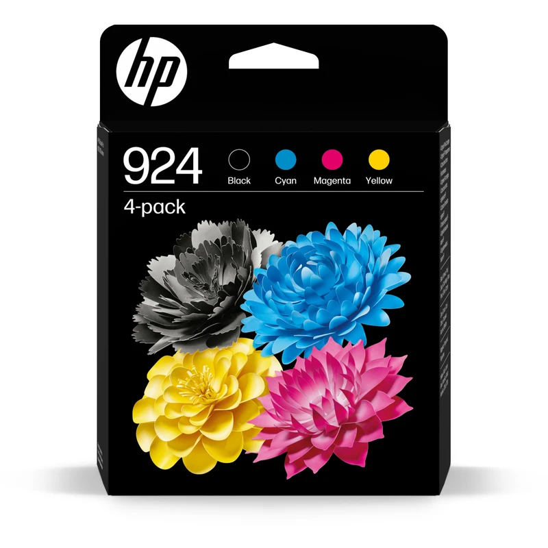 HP 924 4 Colour Ink Cartridge Multipack - (6C3Z1NE)