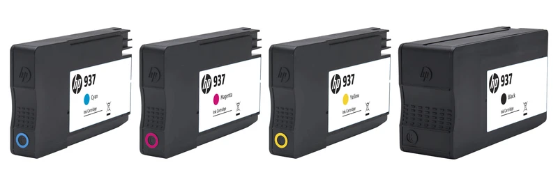 HP 937 4 Colour Ink Cartridge Multipack - (6C400NE)