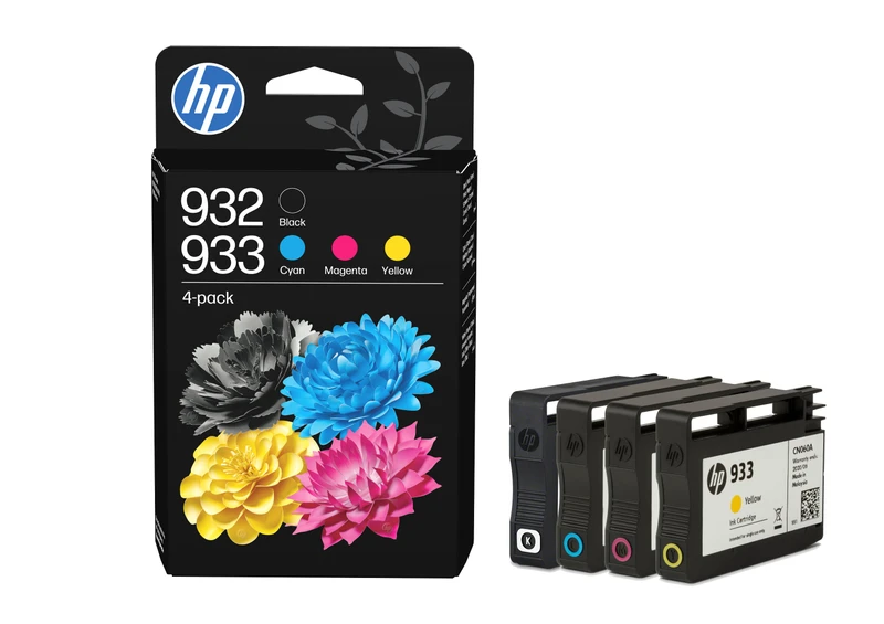 HP 932 / 933 4 Colour Ink Cartridge Multipack