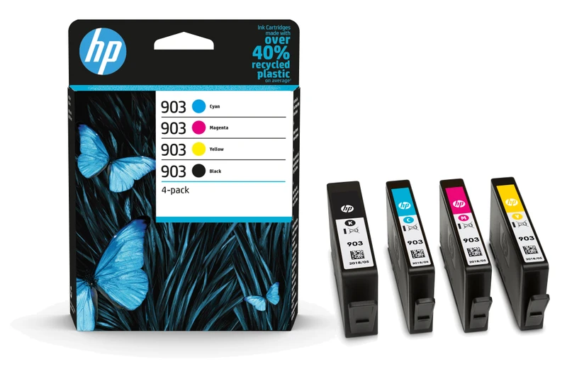 HP 903 4 Colour Ink Cartridge Multipack (6ZC73AE)