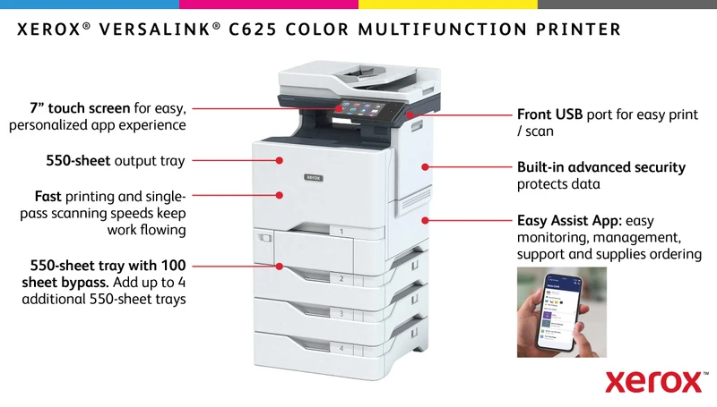 Xerox VersaLink C625 Colour Laser MFP Printer