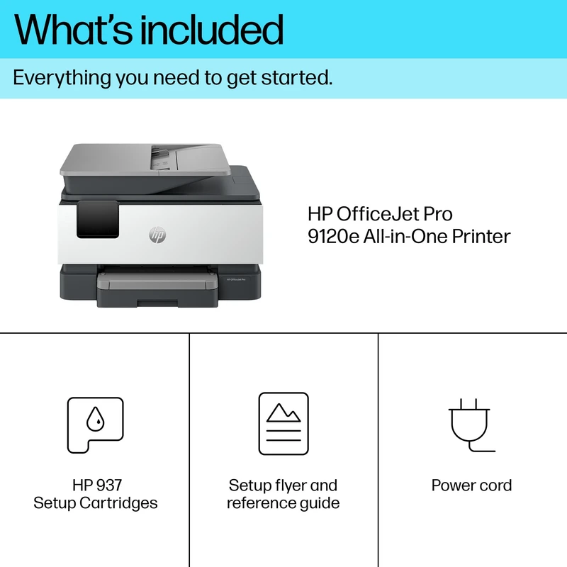 HP OfficeJet Pro 9120e All-in-One Printer