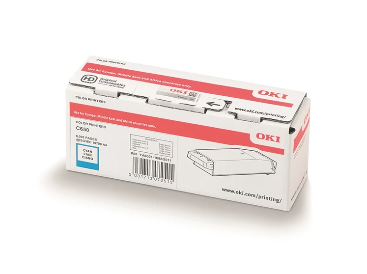 Oki 09006127 Cyan Toner Cartridge - (09006127)