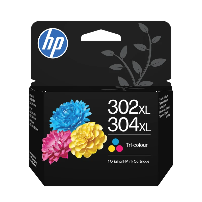 HP 302XL/304XL High Capacity Tri-Colour Ink Cartridge - (B7RT8AE)