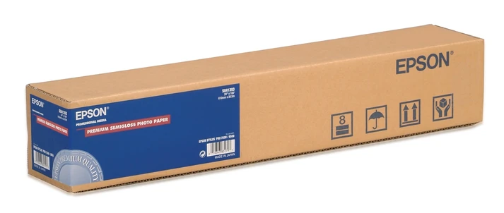 Epson Premium Semi-Glossy Inkjet Photo Paper (C13S041393 165gsm 24in x 30.5m Roll)
