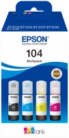 Epson 104 4 Colour Ink Bottle Multipack