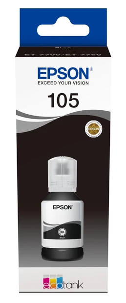 Epson 105 Black Ecotank Ink Bottle - (C13T00Q140)